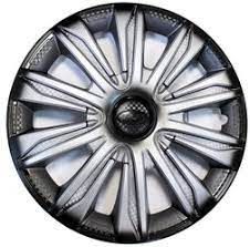 Колпаки R14 "Profi", серебристо-чёрные