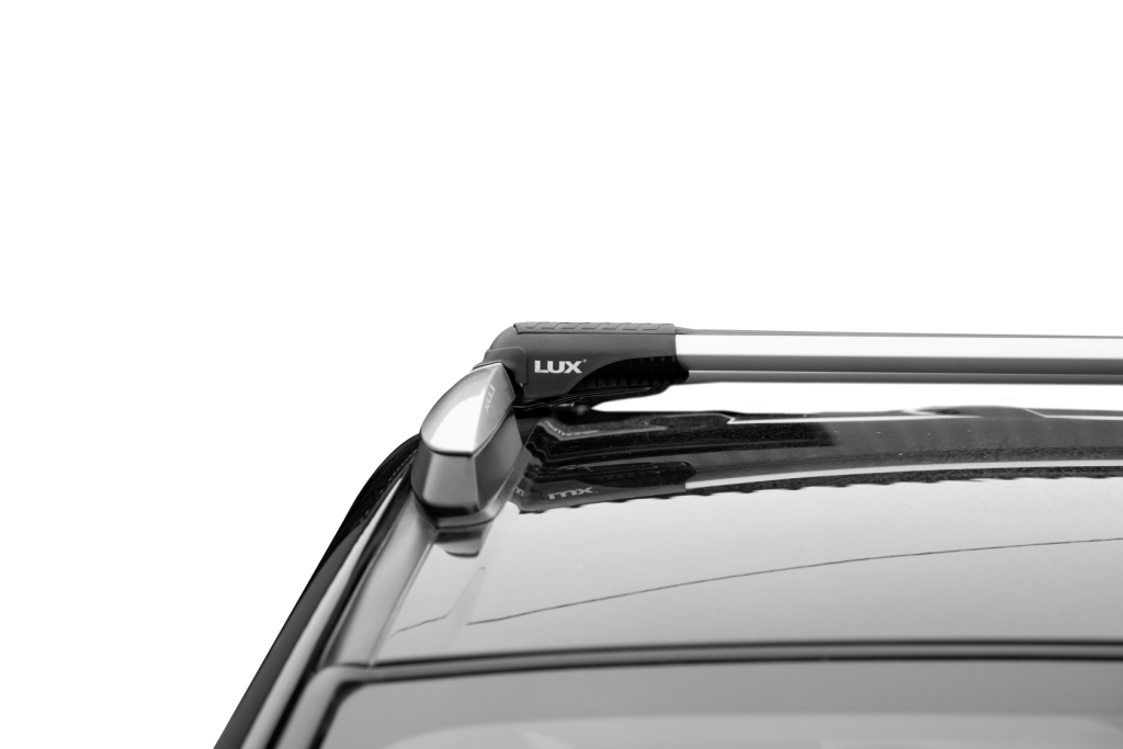 Багажная система Renault Duster "LUX"  ХАНТЕР, аэро-трэвэл 82мм, серебро, 2021-...