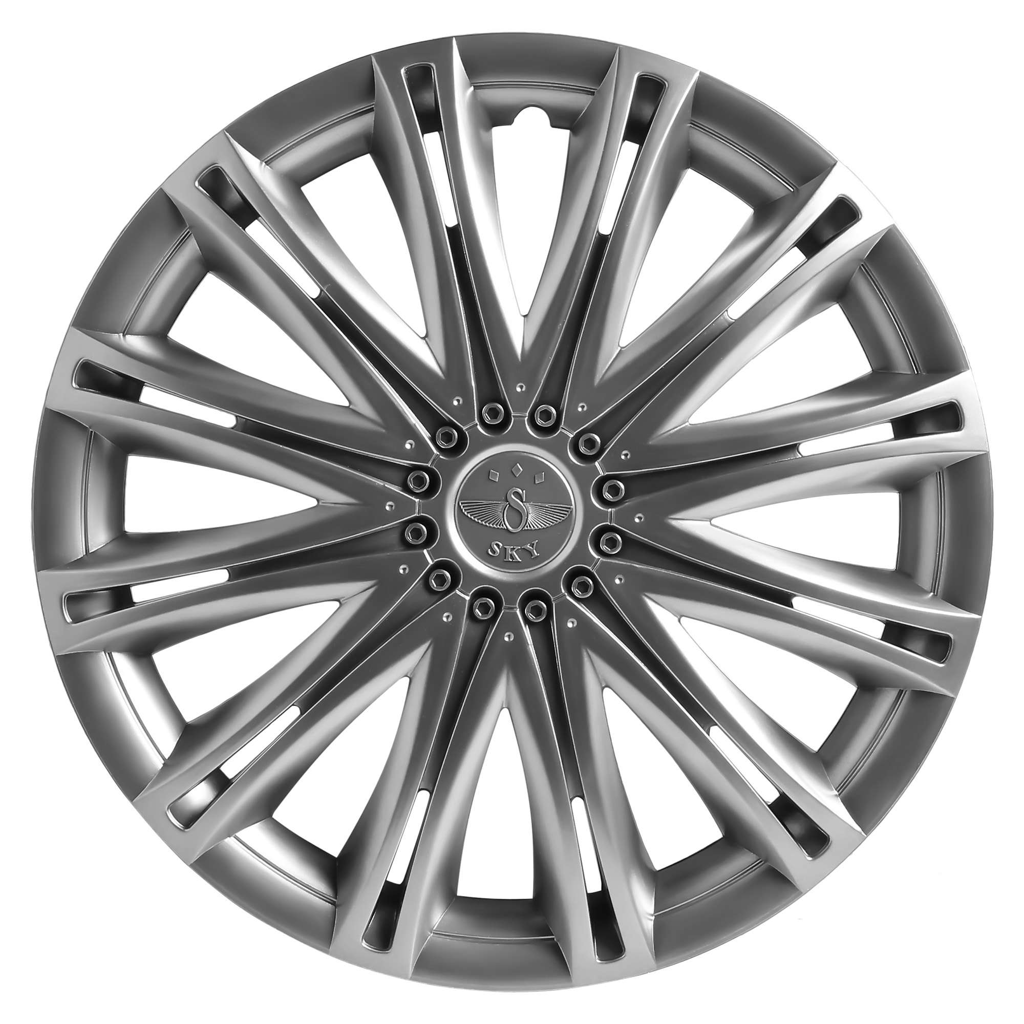 Колпаки R15 "Airline" "Скай", серебристые
