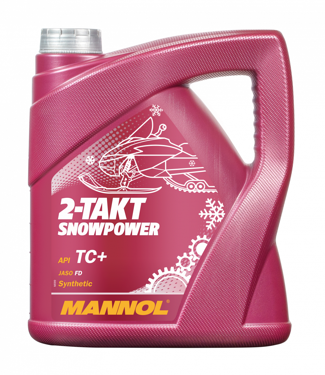 Масло моторное Mannol 2T, Snowpower, 4л