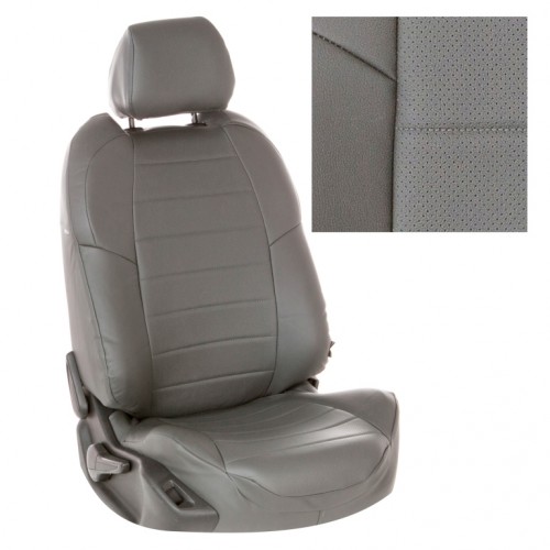 Чехлы Лада X-ray экокожа "PPL", черные