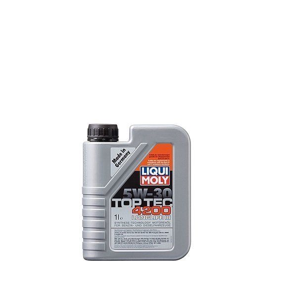 Масло моторное Liqui Moly, 5W30, Top Tec 4200, синтетика, 1л