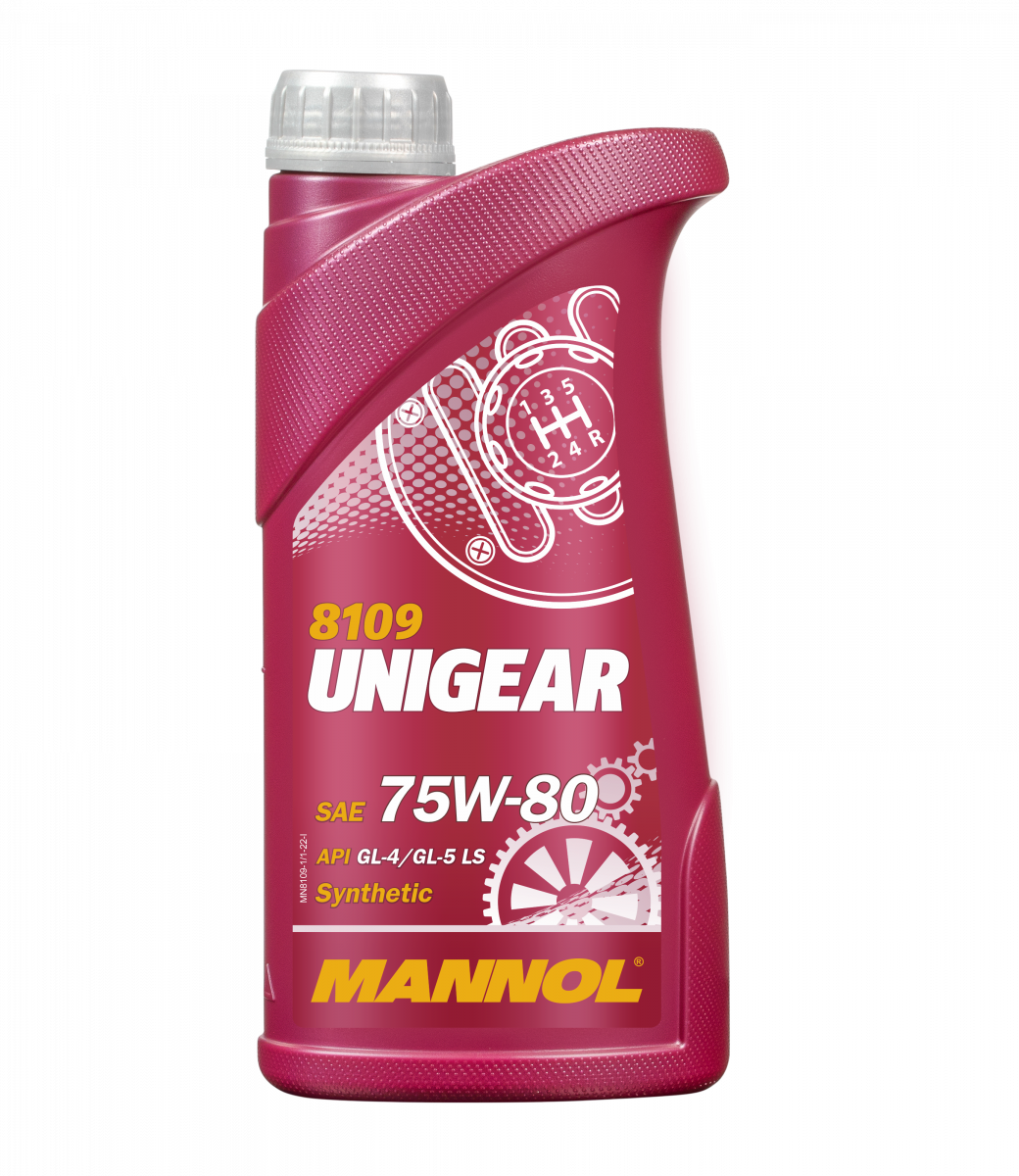 Масло трансмиссионное Mannol Unigear, 75w80, GL-4/GL-5 LS, синтетика, 1л