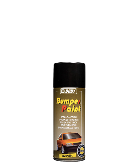 Краска для бампера "Body" Bumper Paints №4, черная