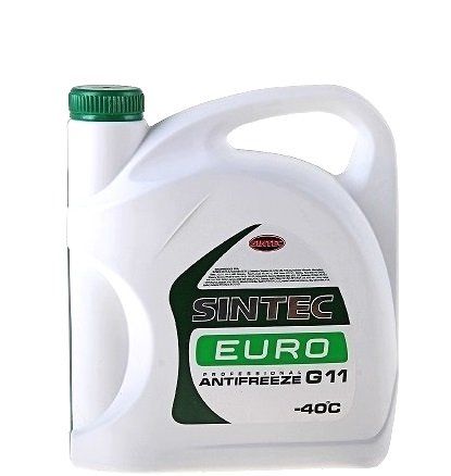 Антифриз "Sintec" Euro, зеленый, 5кг