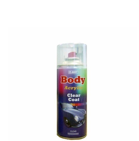 Лак "Body" CLEAR, бесцветный, 400мл