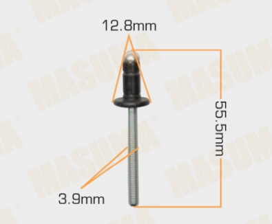 Клипса Masuma KJ-2368 (BE-2368)