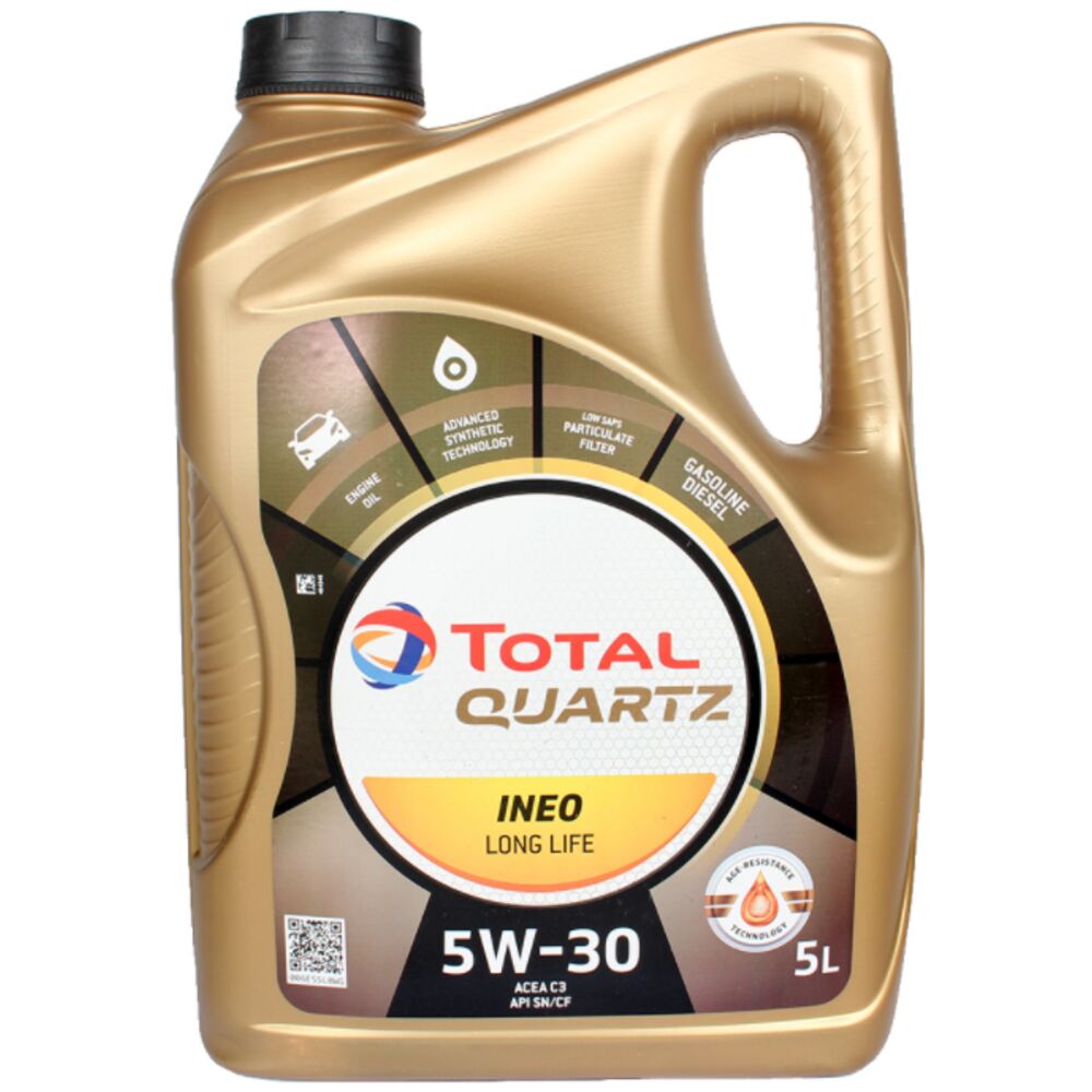 Масло моторное Total Quartz INEO LL, 5W30, 5л