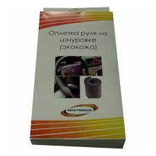 Оплетка для перетяжки, экокожа "AutoPremium", L