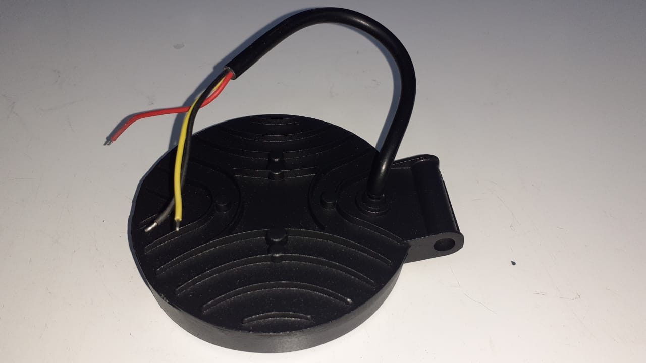 Фара светодиодная, круглая, 9 диодов, mini, 1шт.