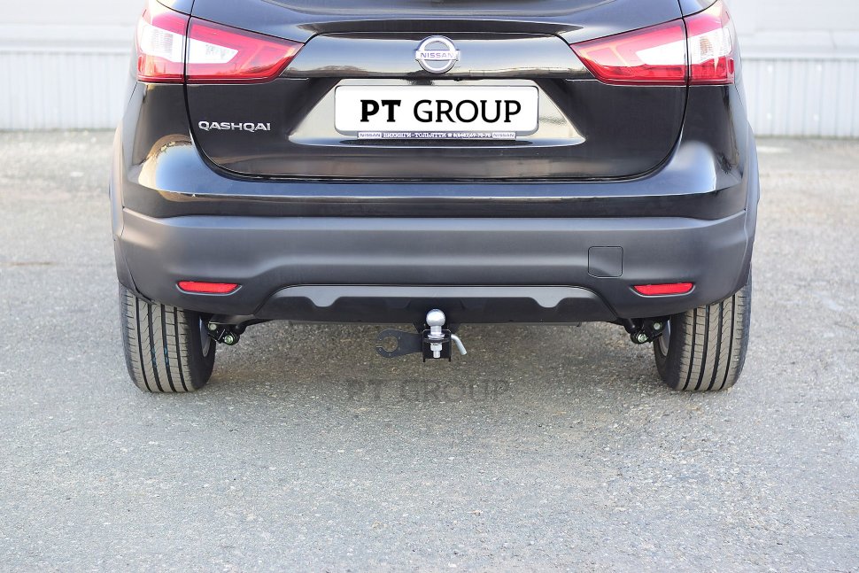 ТСУ Nissan Qashqai с 14г., съемный квадрат
