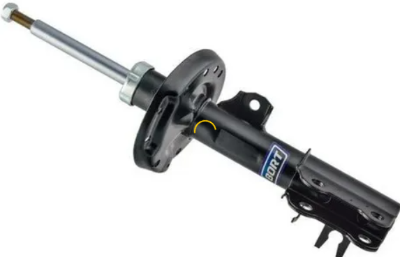 Амортизатор Chevrolet Aveo T300 "Bort" передний правый, газовый