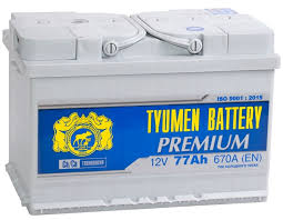 АКБ 77 а/ч "TYUMEN BATTERY" Premium, 680A, прямая полярность