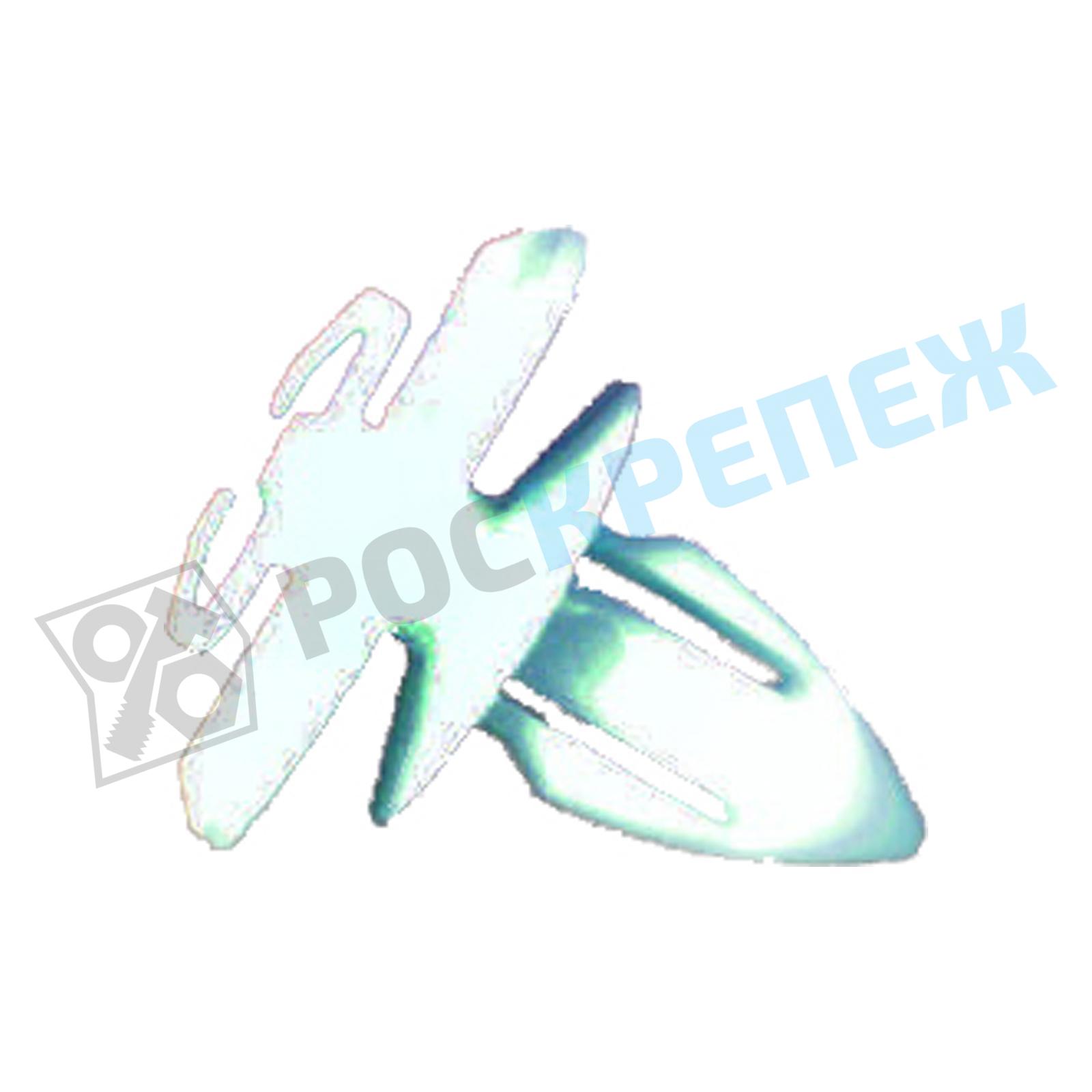 Клипса №198 крепления обивки двери Renault